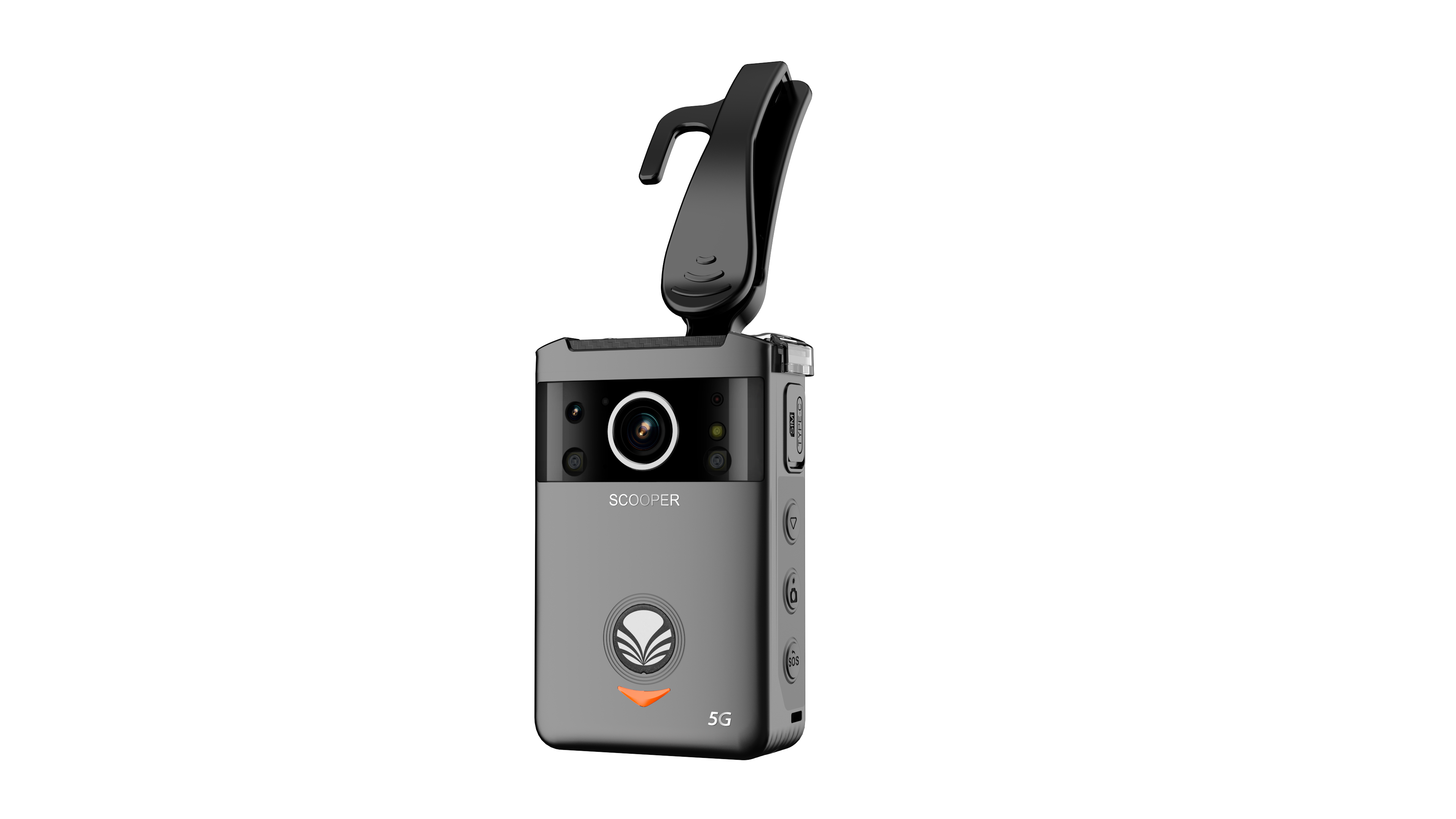 185-граммовая камера для ношения на теле с длительным сроком службы батареи для полиции